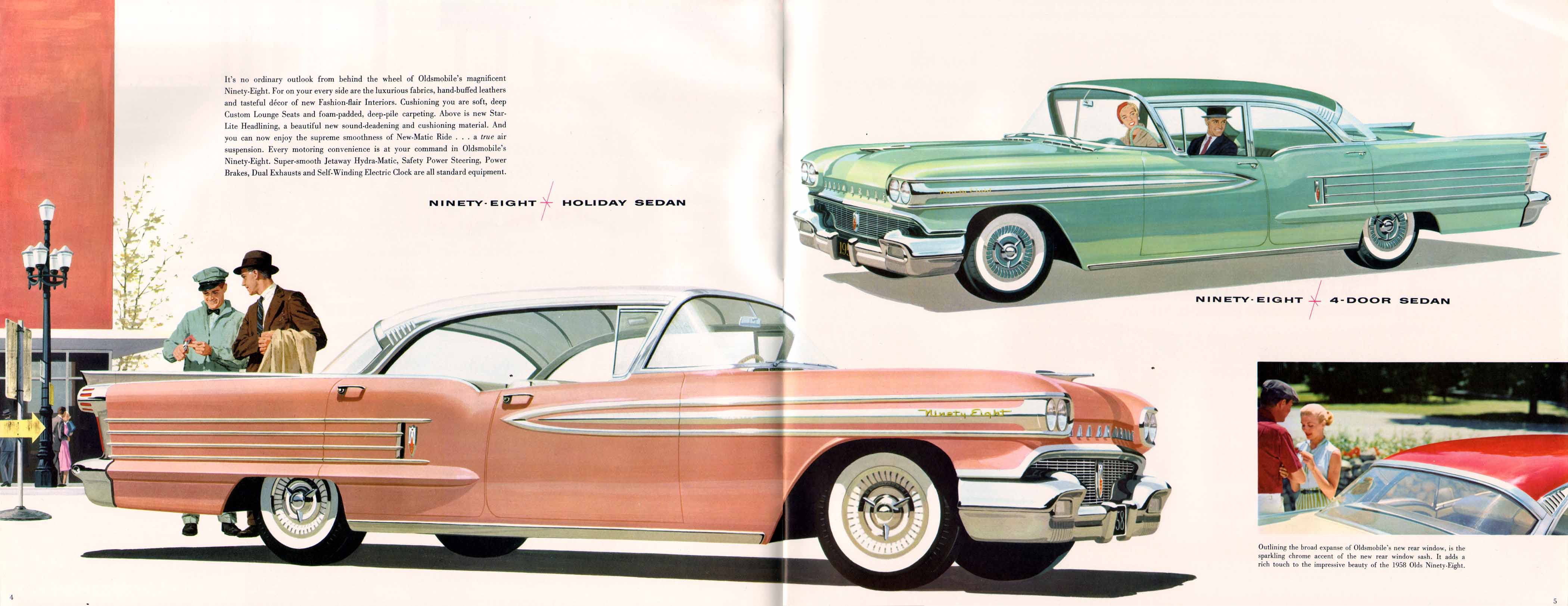 1958 Oldsmobile Motor Cars Brochure Page 8
